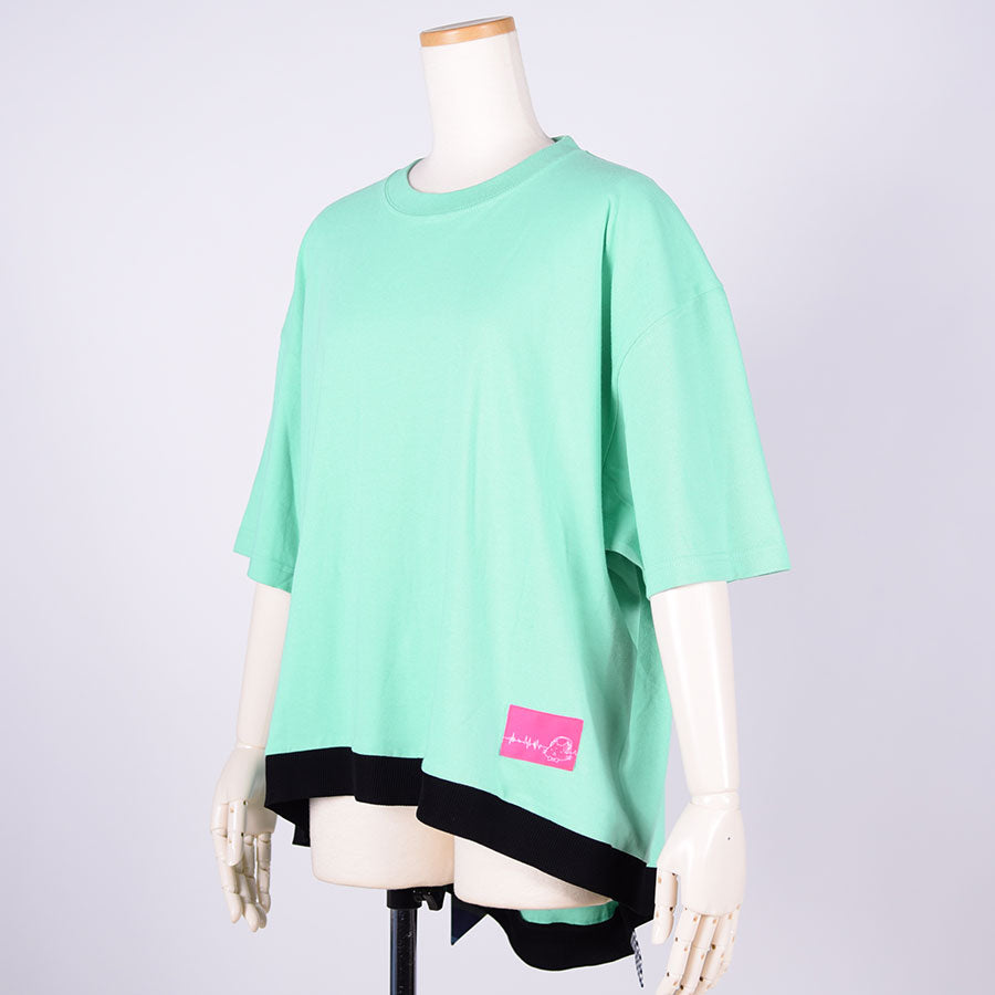 MINT NeKO Cat Ears Wide Tops / BL