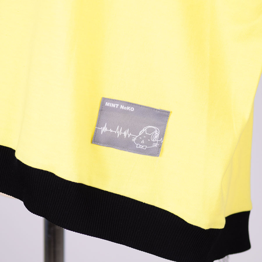 MINT NeKO Cat Ears Wide Tops / YEL