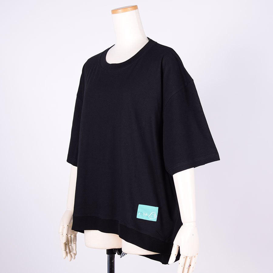 MINT NeKO Cat Ears Wide Tops / BK