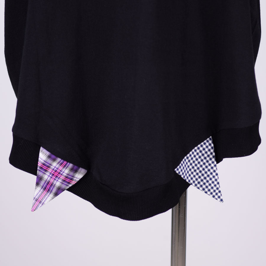 MINT NeKO Cat Ears Wide Tops / BK