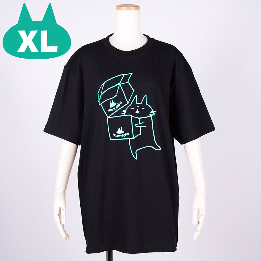 MINT NeKO Shipment T -shirt / BK ・ XL