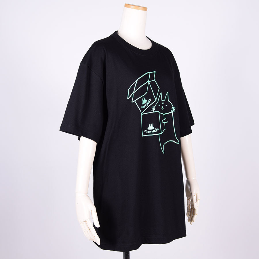 MINT NeKO Shipment T -shirt / BK ・ XL