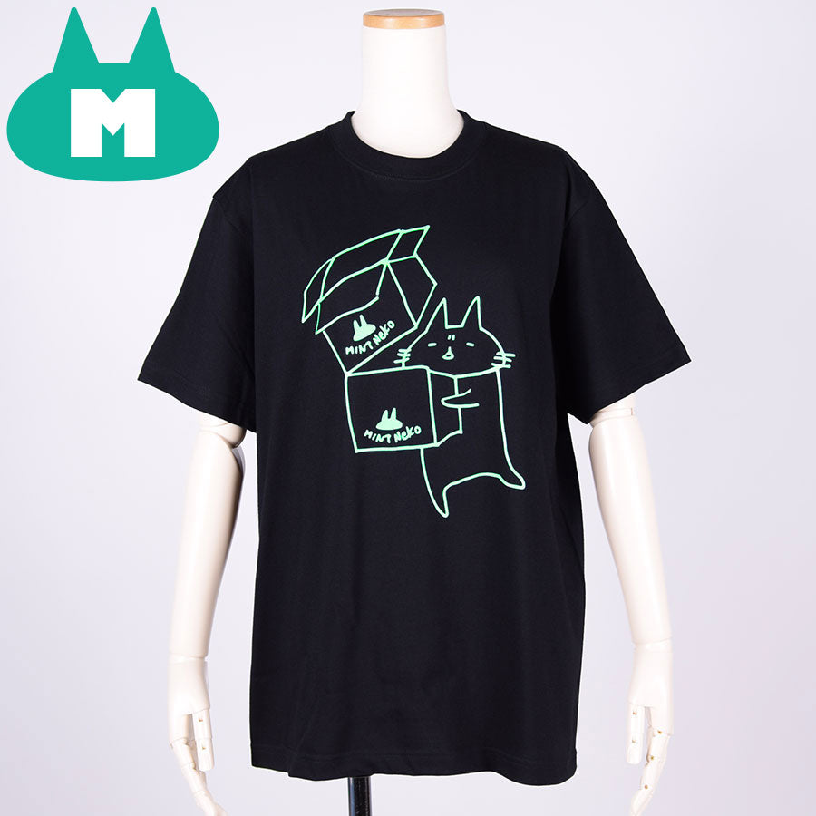 MINT NeKO 吾輩の出荷Tシャツ BK・M