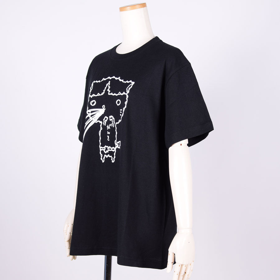 MINT NeKO Nyajirou's Ganso T -shirt BK / L