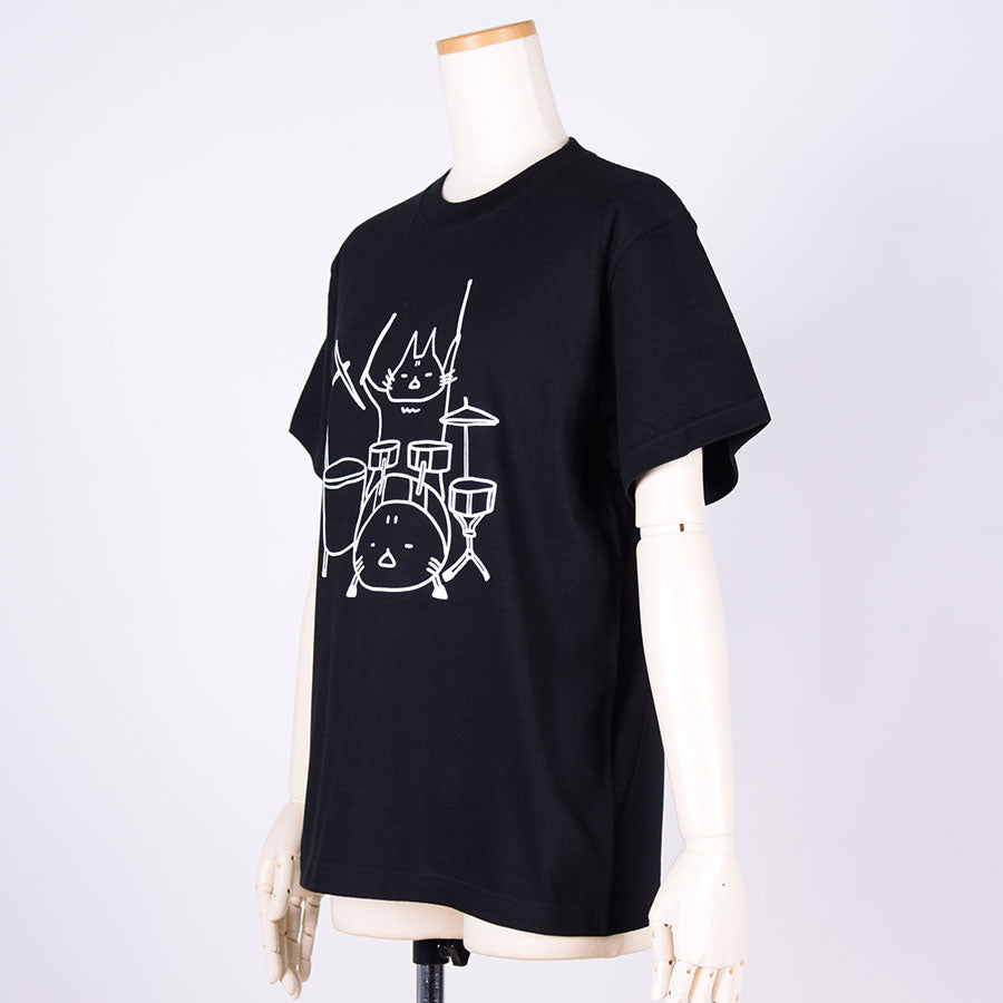 MINT NeKO Tama T -shirt BK / S