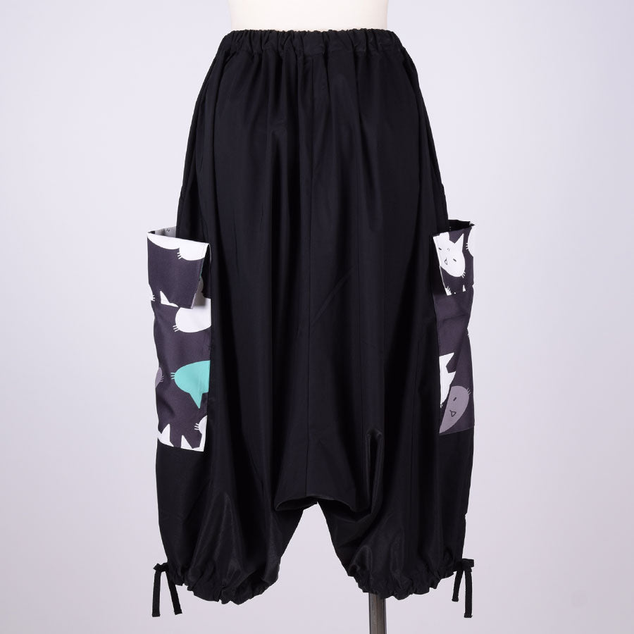 MINT NeKO バルーンカーゴパンツ BK-BL
