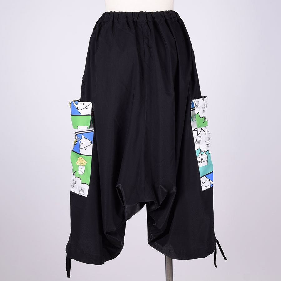 MINT NeKO バルーンカーゴパンツ BK-YEL