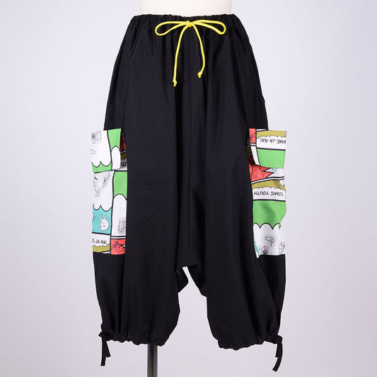 MINT NeKO バルーンカーゴパンツ BK-YEL