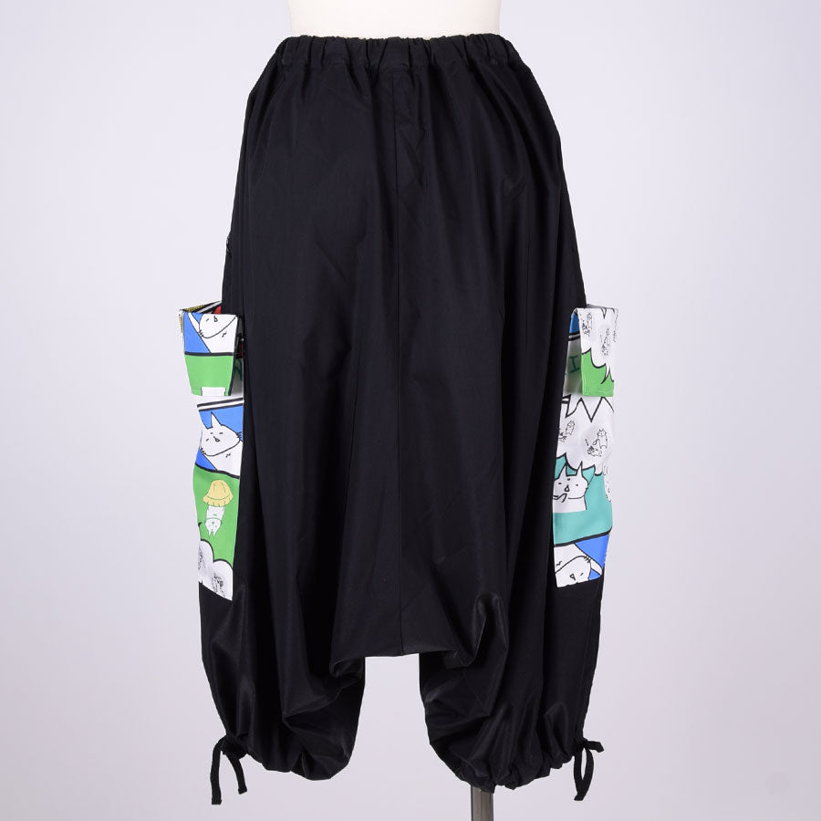 MINT NeKO バルーンカーゴパンツ BK-YEL