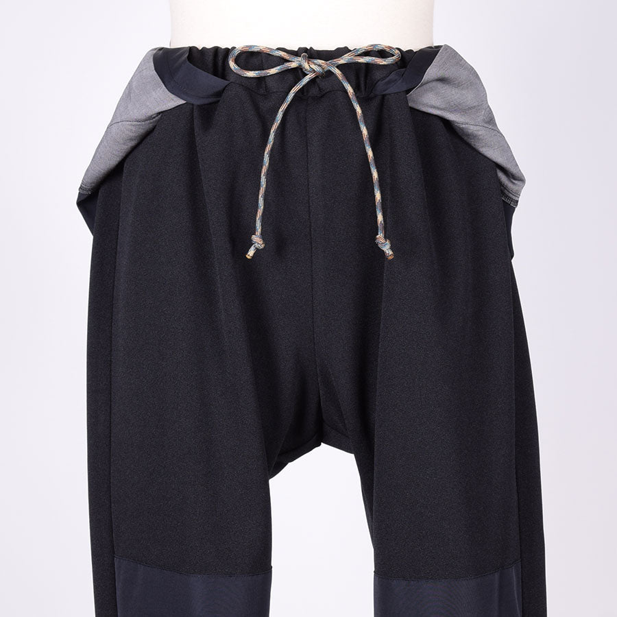 MINT NeKO ドッキングパンツ BK