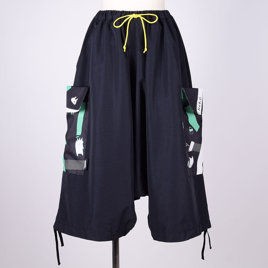 MINT NeKO バルーンカーゴパンツ BK-YEL