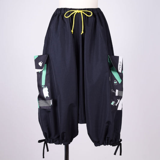 MINT NeKO バルーンカーゴパンツ BK-YEL