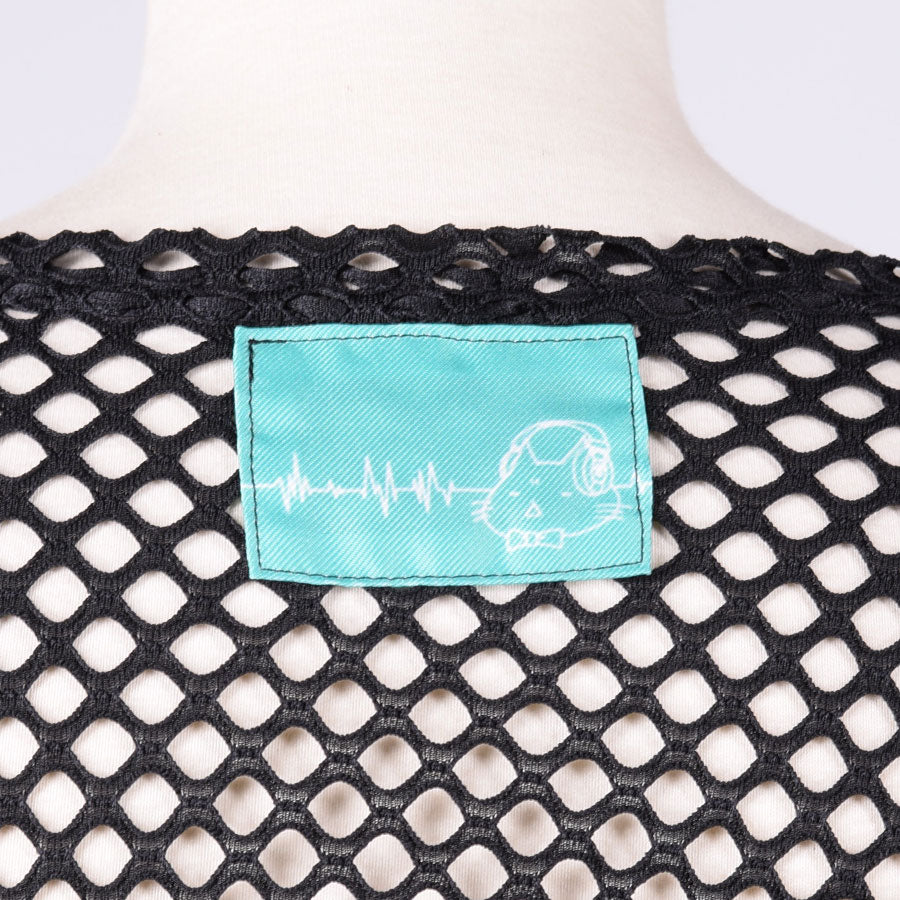 MINT NeKO Mesh Tops / BK-GRN