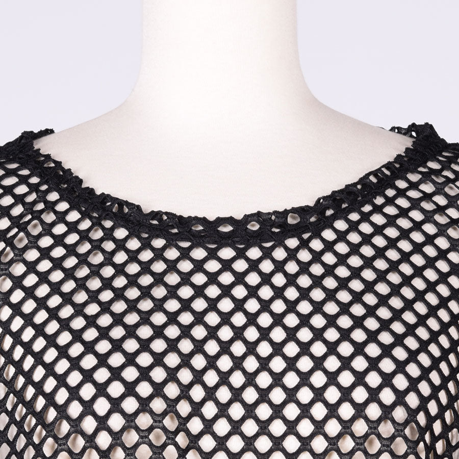 MINT NeKO Mesh Tops / BK-GRN