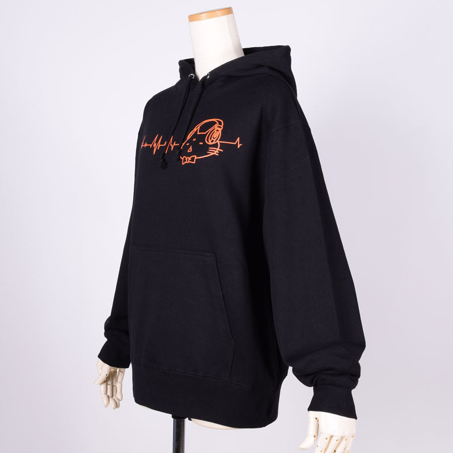 MINT NeKO Headphone Hoodie BK / M