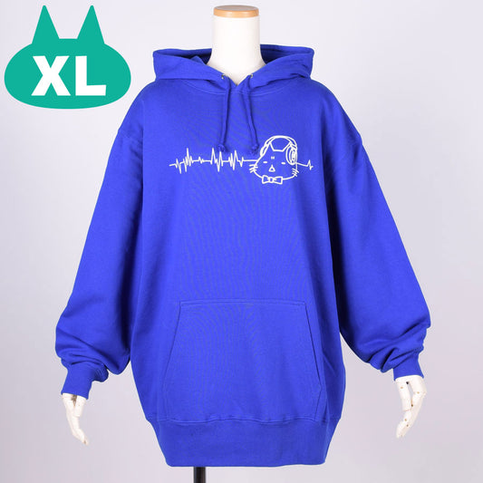 MINT NeKO ヘッドホンフーディー BL・XL