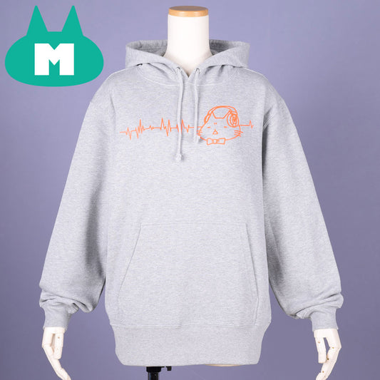 MINT NeKO ヘッドホンフーディー GY・M
