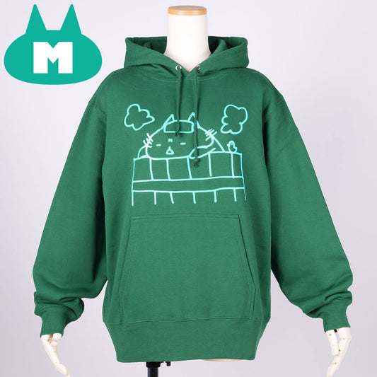 MINT NeKO 入浴フーディー GRN・M