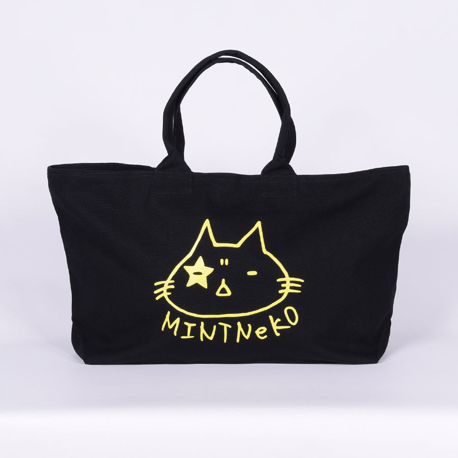 MINT NeKO ジップ付きトートバッグ