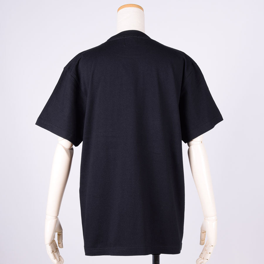 MINT NeKO Wagahai Bathing T-shirt BK-WH・M