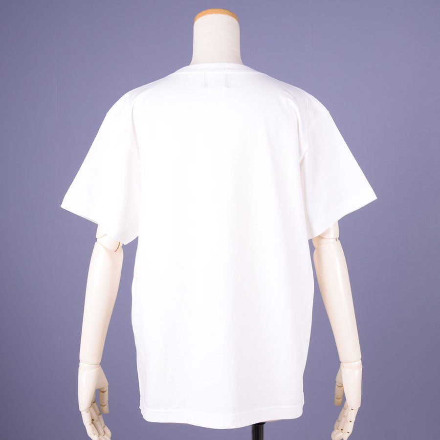 MINT NeKO Wagahai Bathing T-shirt WH-BK・M