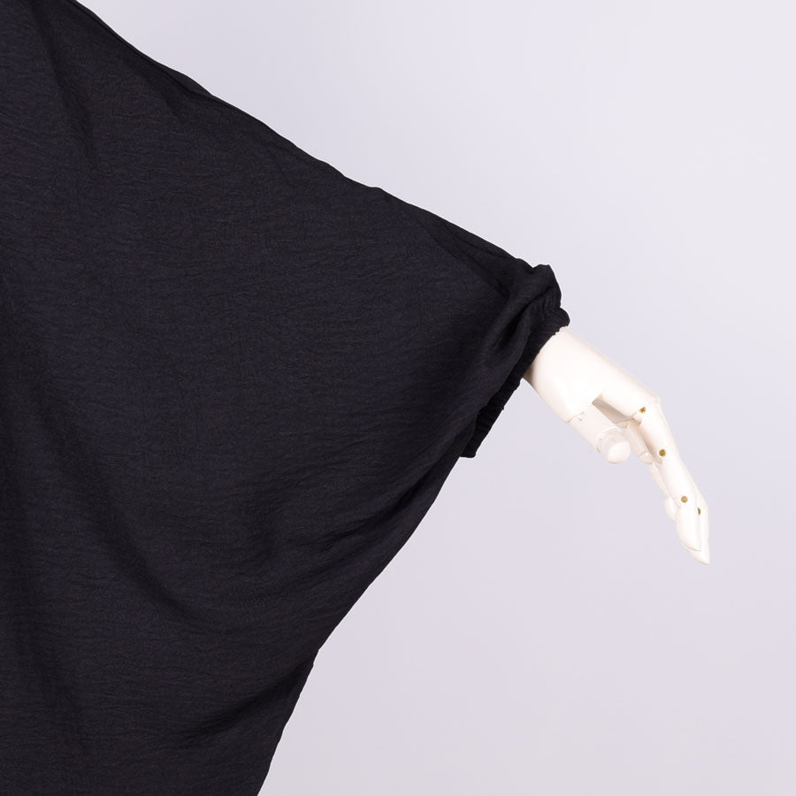 gouk Fluffy Long Cardigan / BK-PUR