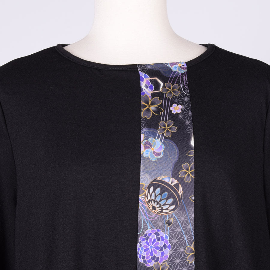 gouk アシンメトリーワンピース BK-PUR