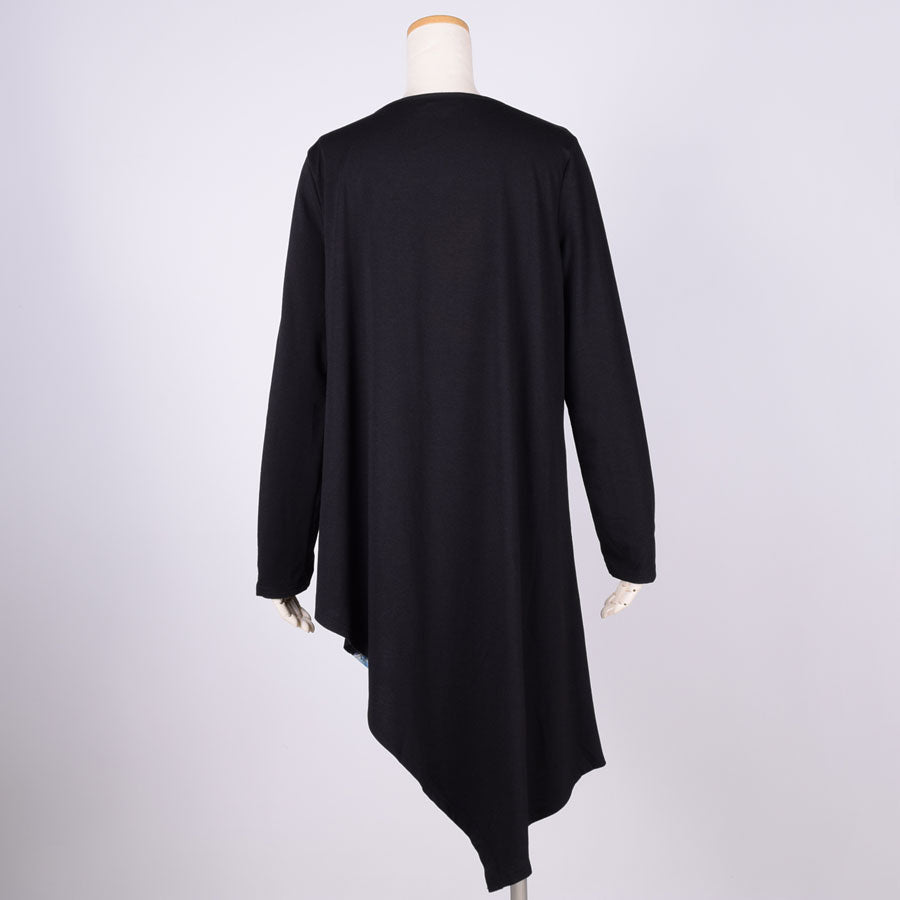 gouk アシンメトリーワンピース BK-BL