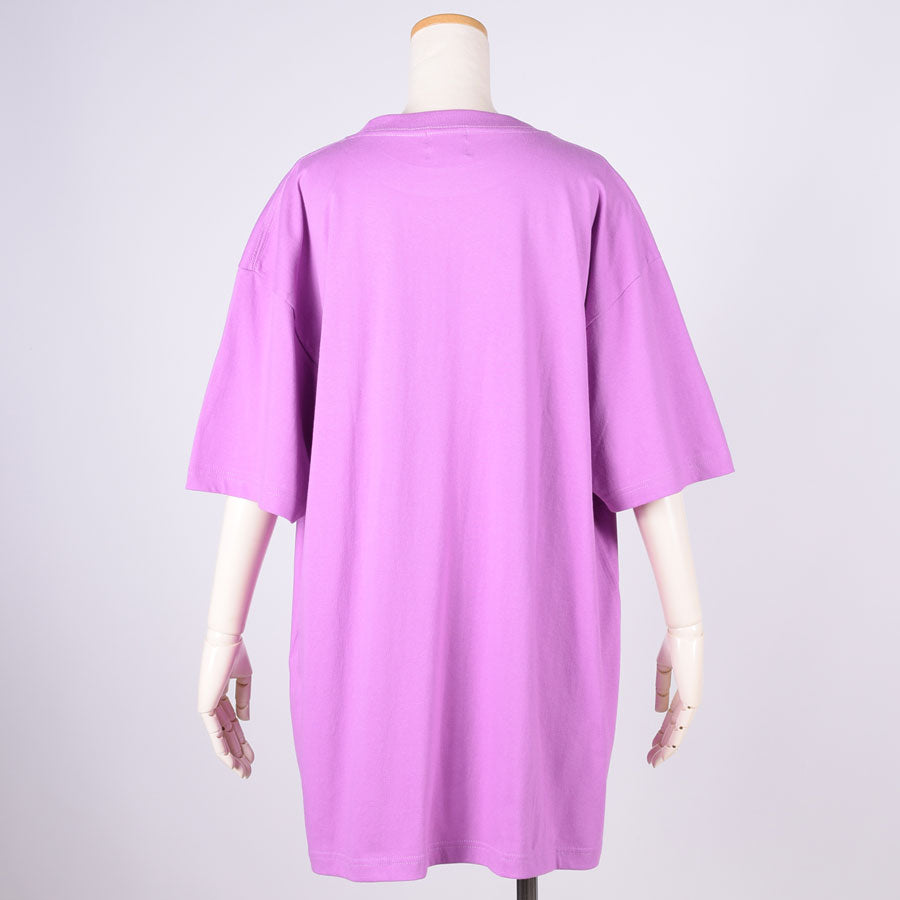 MINT NeKO Zipper Print Big T-Shirt / PK