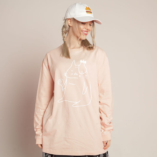 Mint Neko Ketty's long sleeve T -shirt (4 size)