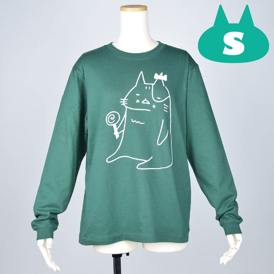 Mint Neko Ketty's long sleeve T -shirt (4 size)