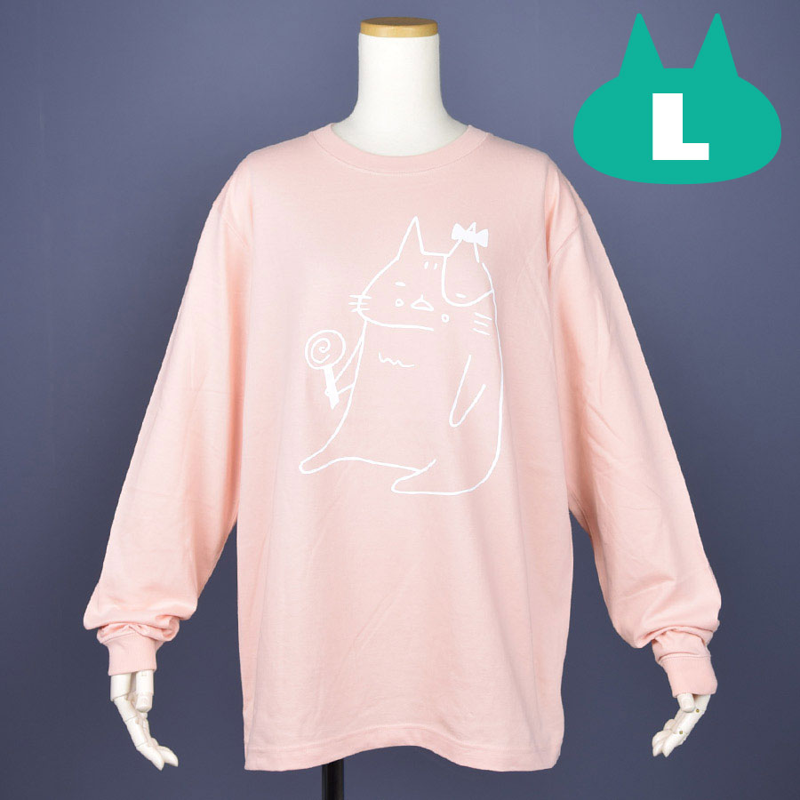 Mint Neko Ketty's long sleeve T -shirt (4 size)