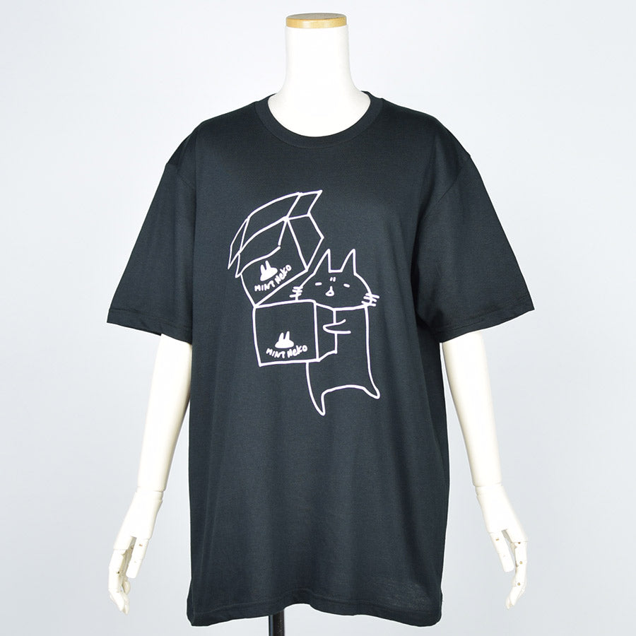 Mint Neko's shipment T -shirt (4 size)