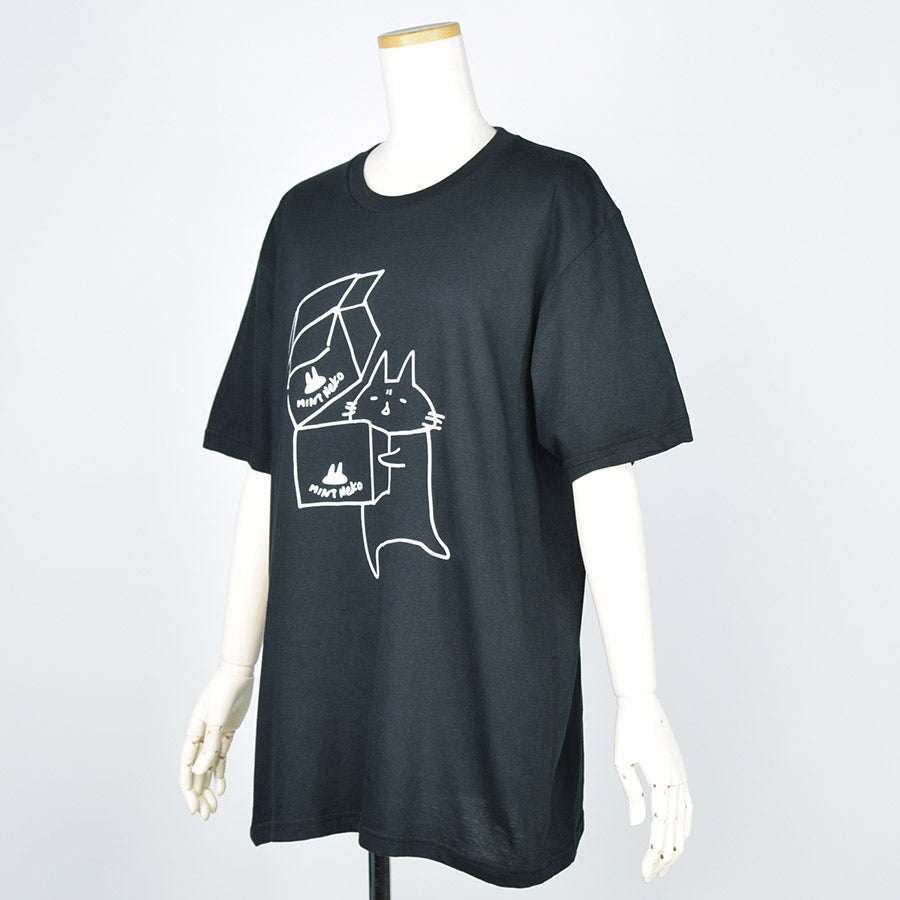 Mint Neko's shipment T -shirt (4 size)