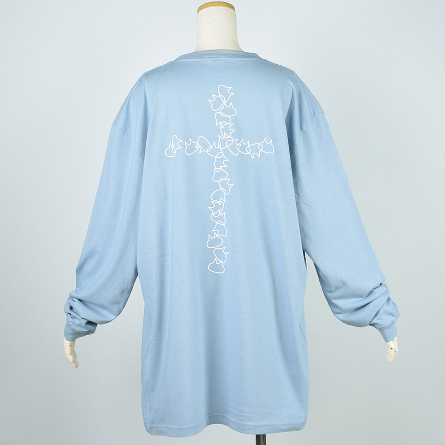 Mint NEKO Cross Print Cut -sew (2 size)