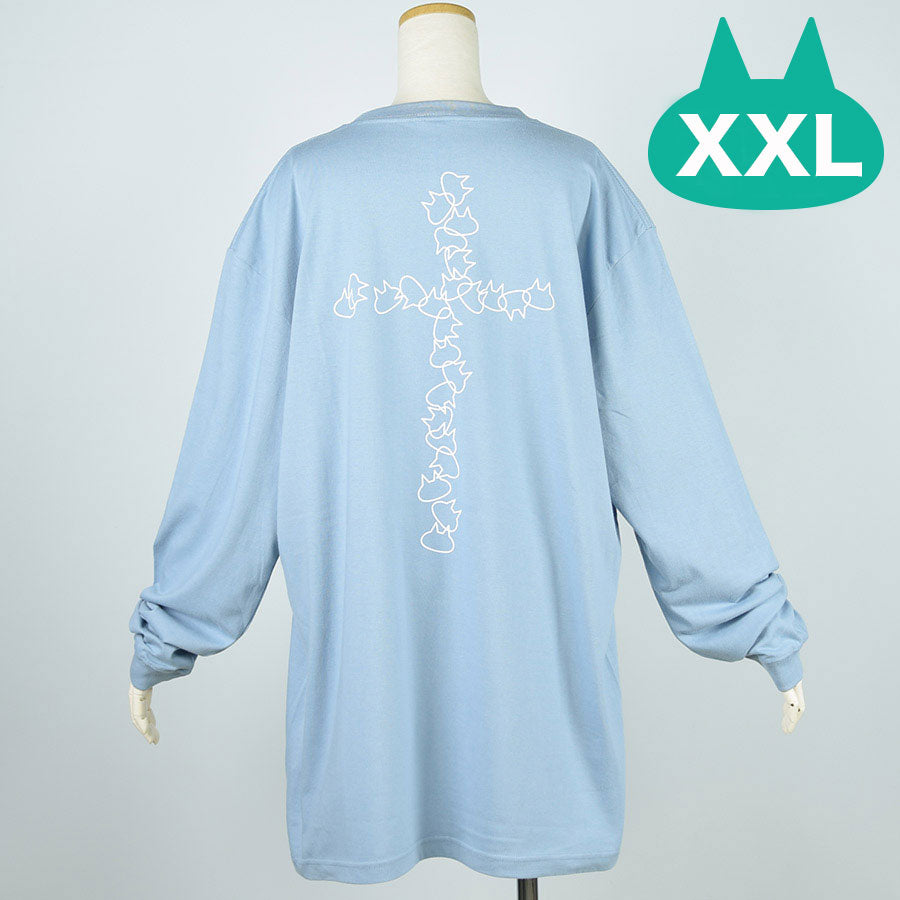 Mint NEKO Cross Print Cut -sew (2 size)