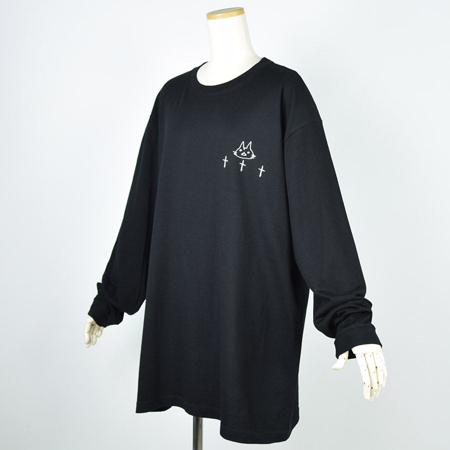 Mint NEKO Cross Print Cut -sew (2 size)