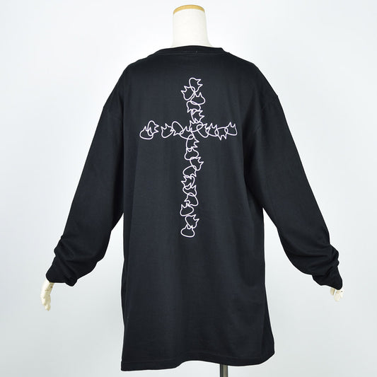 Mint NEKO Cross Print Cut -sew (2 size)