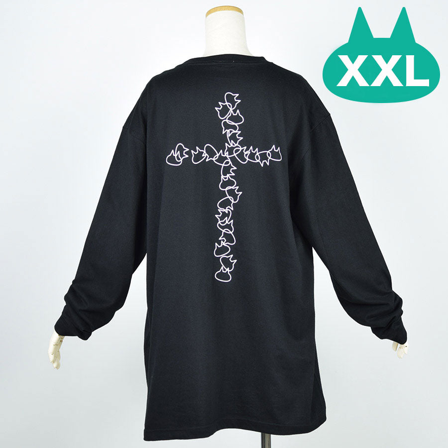 Mint NEKO Cross Print Cut -sew (2 size)