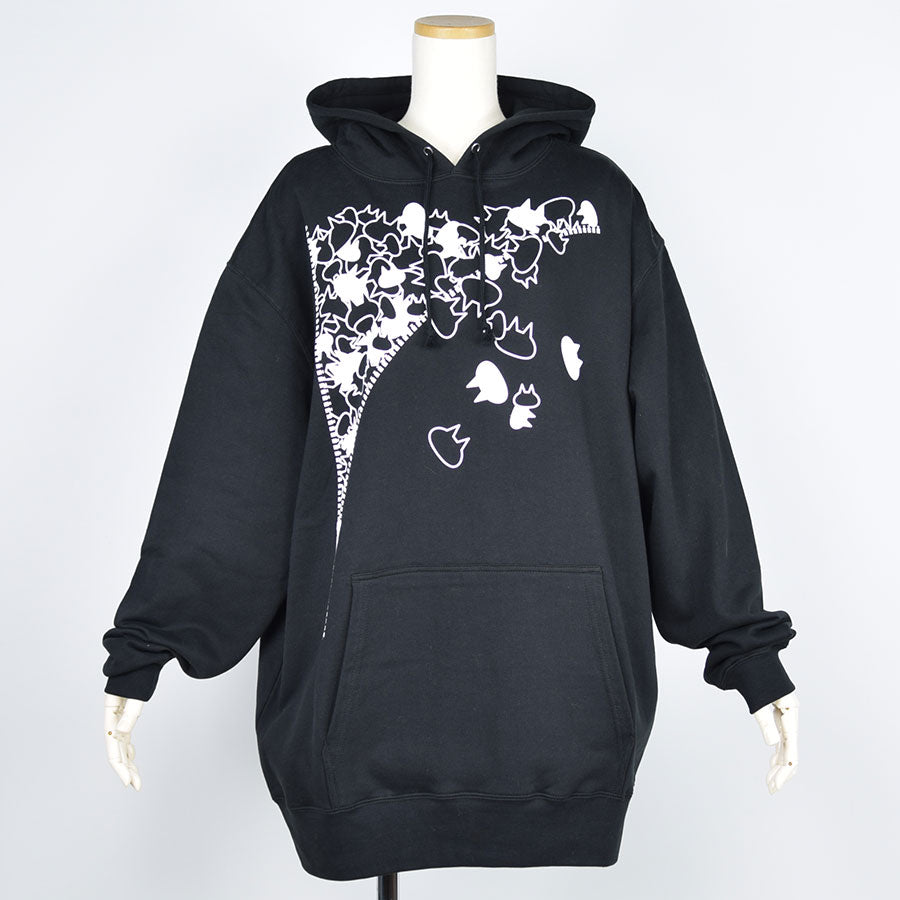 Mint NEKO Zippa Print Hoodie (2 sizes)