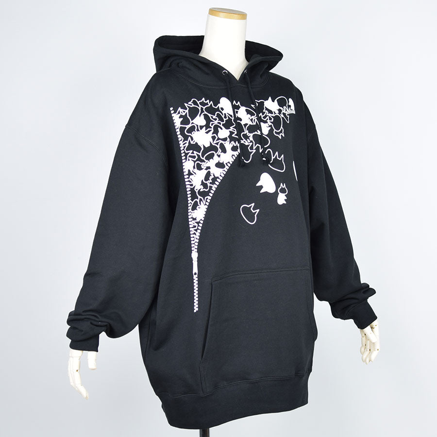 Mint NEKO Zippa Print Hoodie (2 sizes)