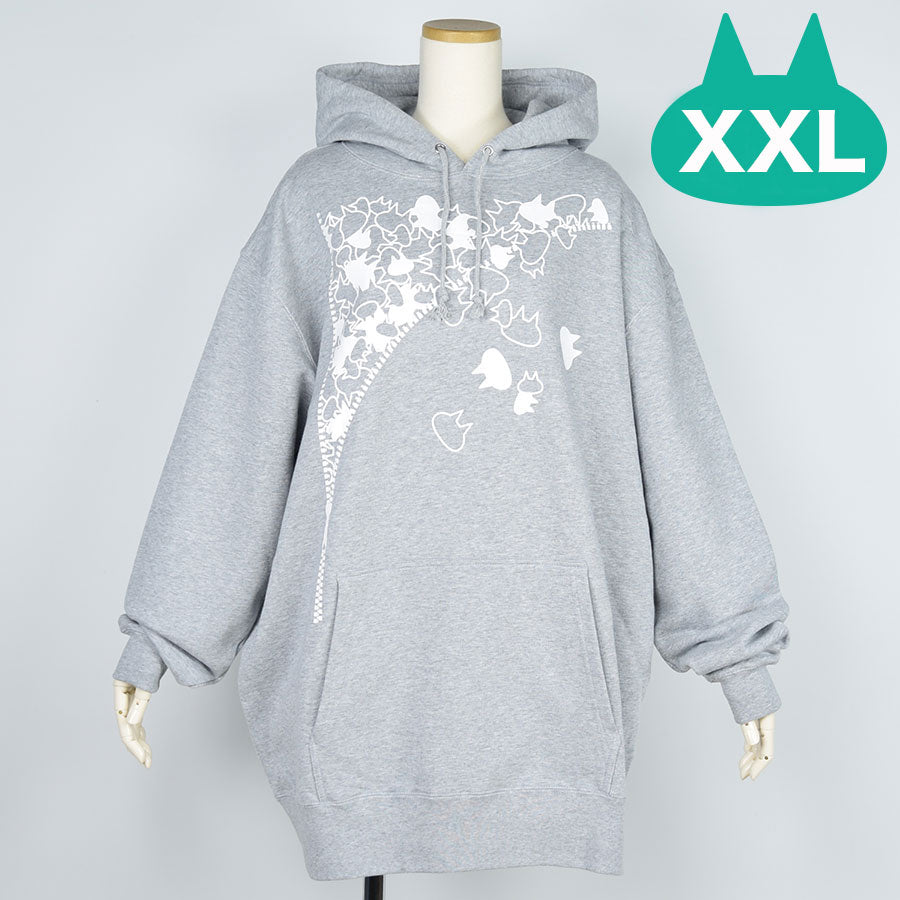 Mint NEKO Zippa Print Hoodie (2 sizes)