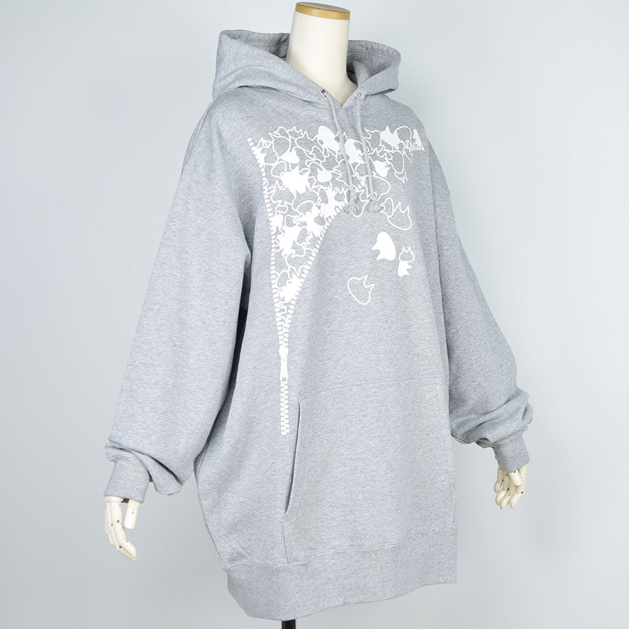 Mint NEKO Zippa Print Hoodie (2 sizes)