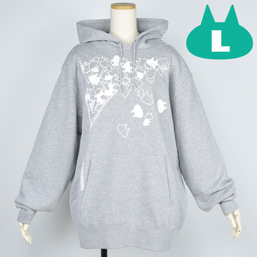 Mint NEKO Zippa Print Hoodie (2 sizes)