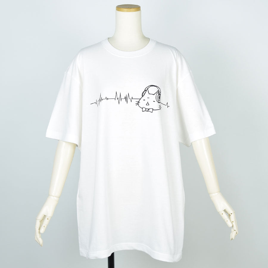 MINT NeKO ヘッドホンTシャツ(4サイズ)