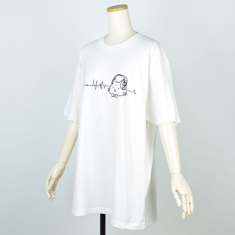 MINT NeKO ヘッドホンTシャツ(4サイズ)