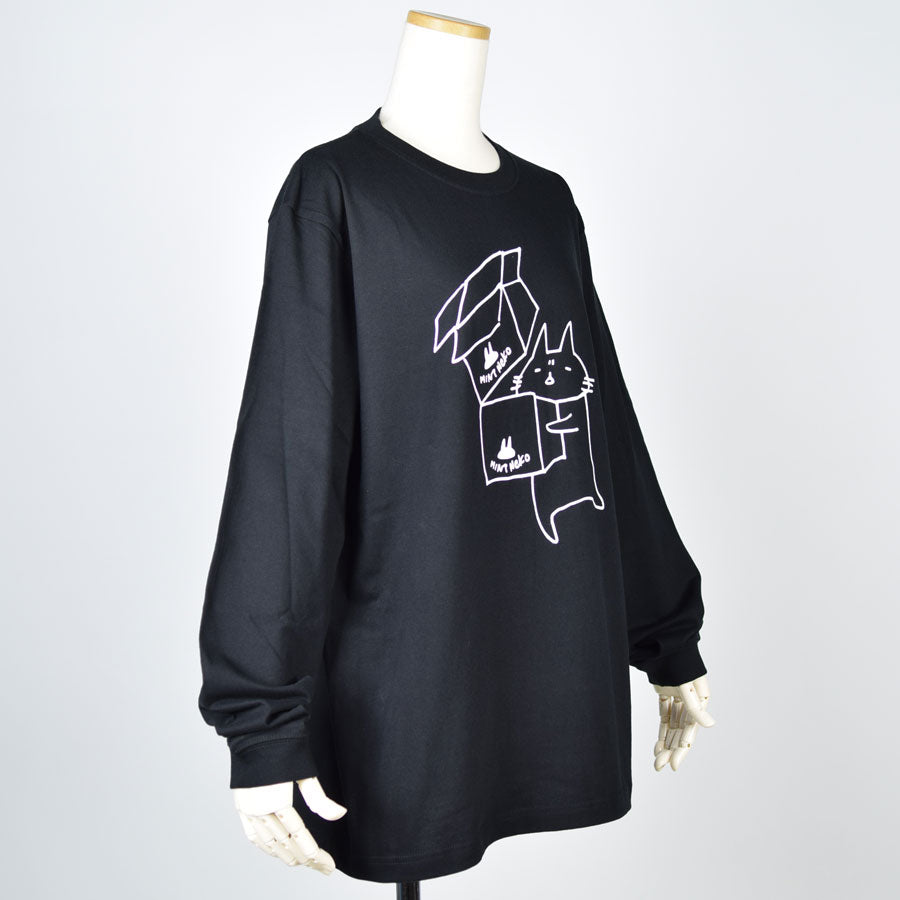 Mint NEKO A -ma shipment L/S T -shirt L