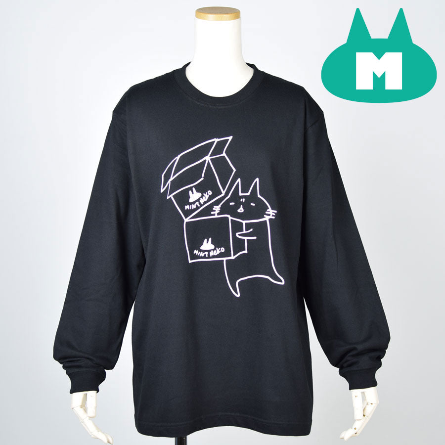 Mint NEKO A -ma shipment L/S T -shirt M