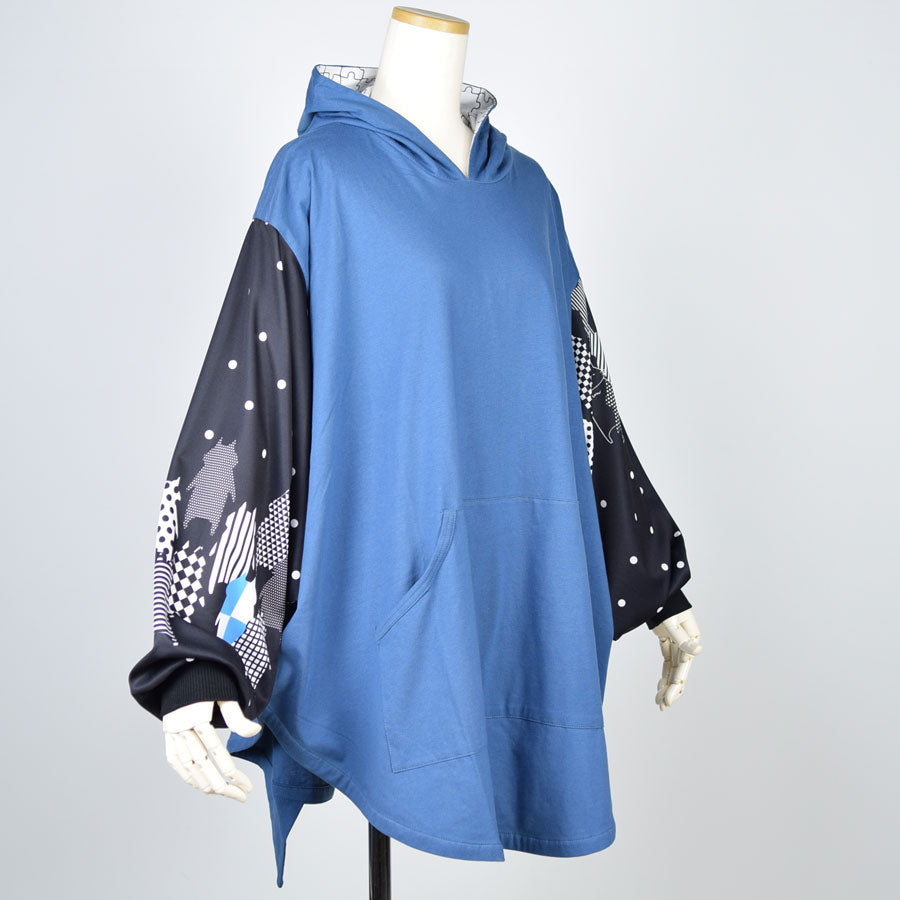 Mint NEKO Big Sleeve Poncho Parker