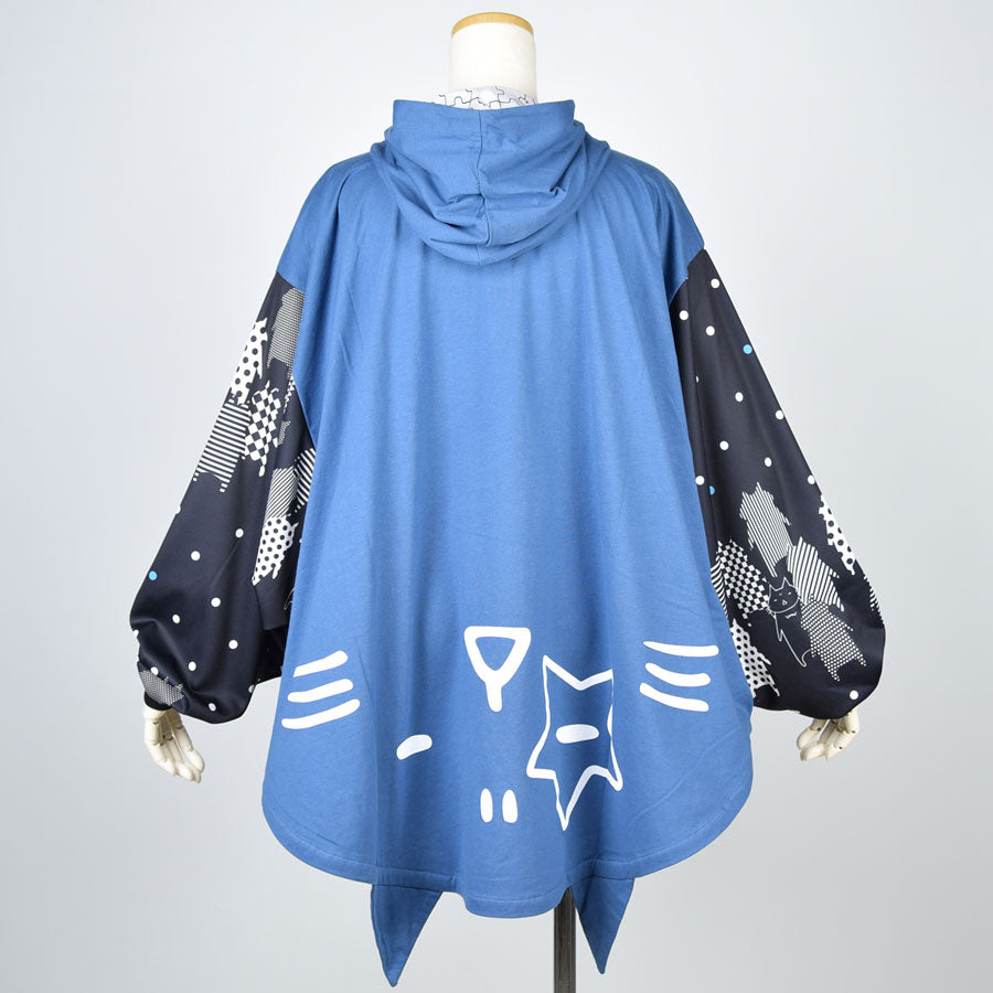 Mint NEKO Big Sleeve Poncho Parker